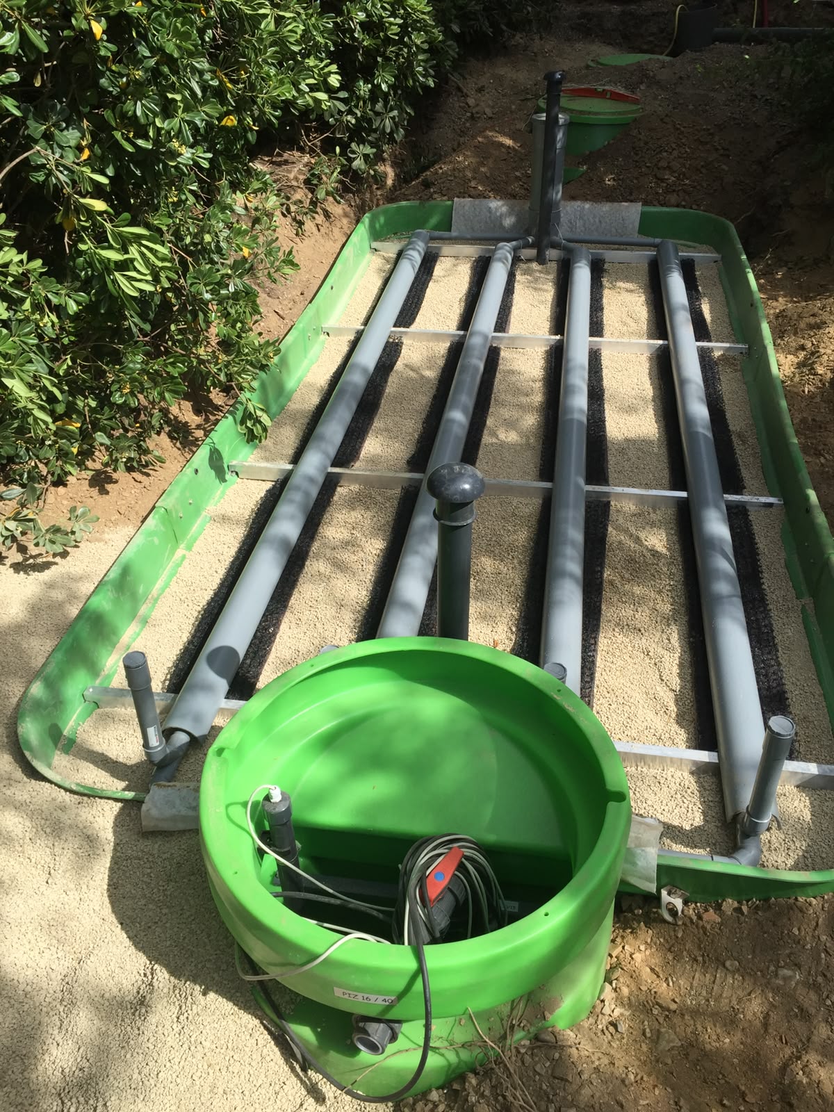 Chantier de terrassement à Fréjus, Est varois et Estérel